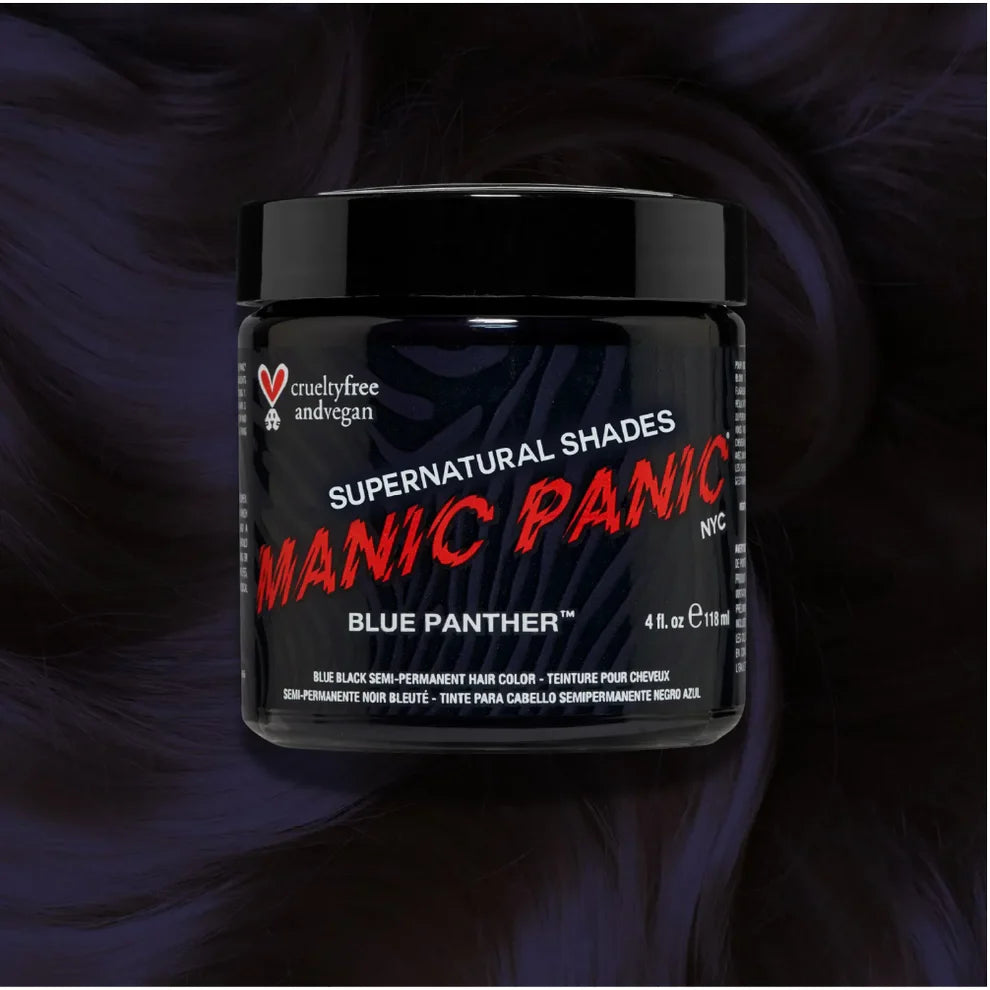 Manic Panic SuperNatural Classic High Voltage Semi-Permanent Hair Colour 118ml – Blue Panther
