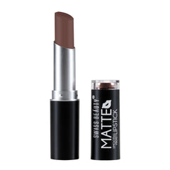 Swiss Beauty Smooth Velvet Lipstick Matte Shade No. 03 Hazelnut