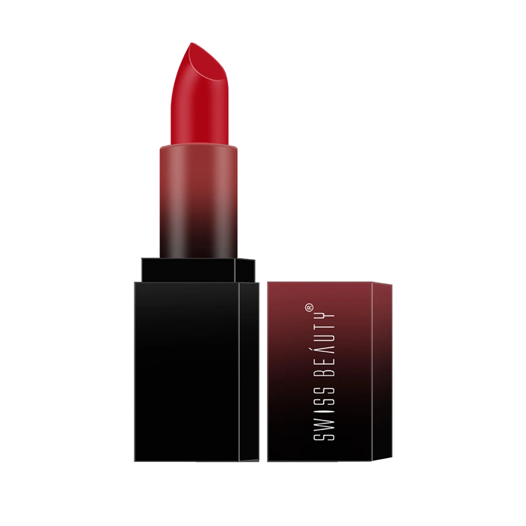 Swiss Beauty HD Matte Lipstick Shade No. 16 Red-Letter