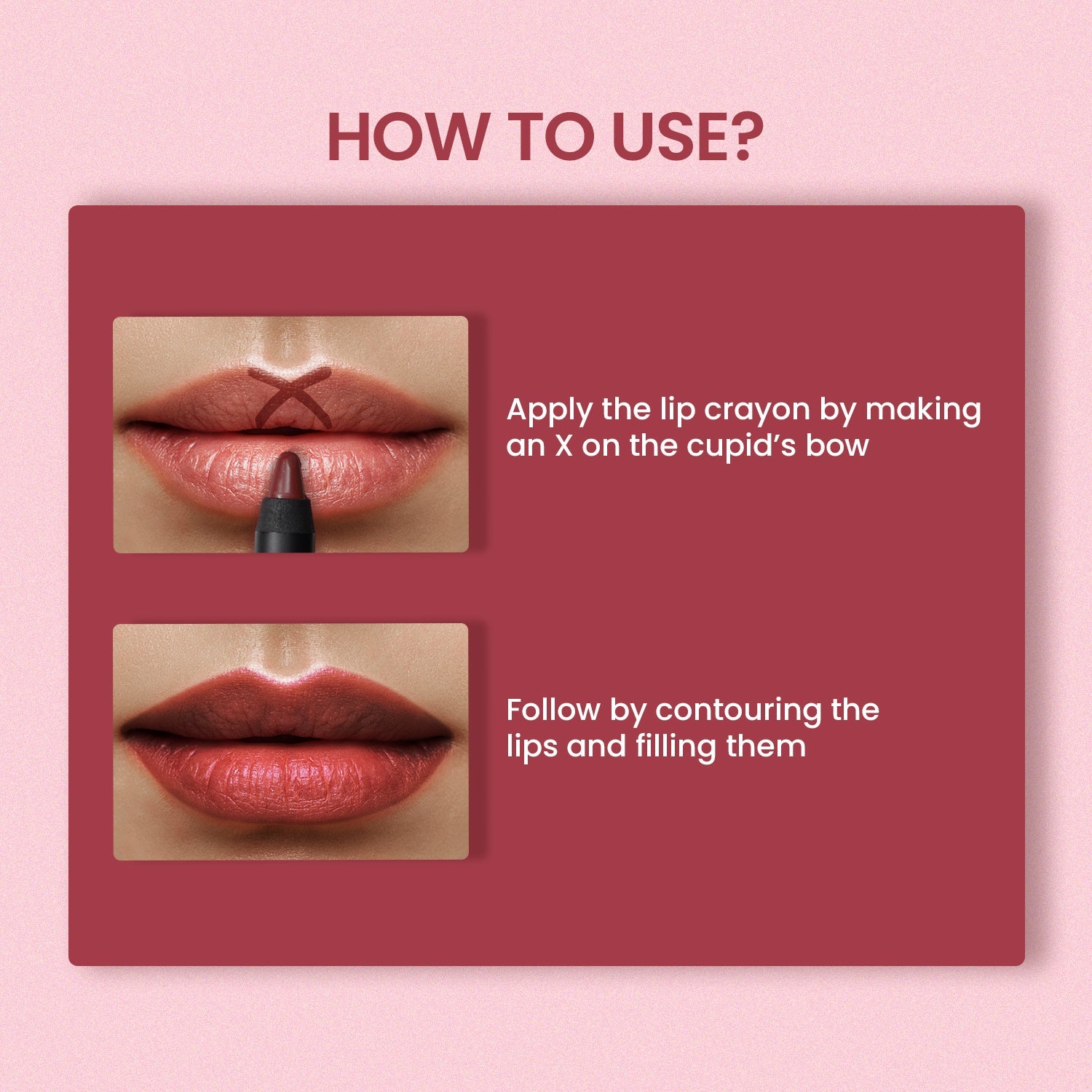 Swiss Beauty Stay on Matte Lip Crayon Shade No. 14 Ash Red