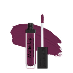 Swiss Beauty - Matte Lip Liquid Lipstick Shade No. 26 Purple-Villain
