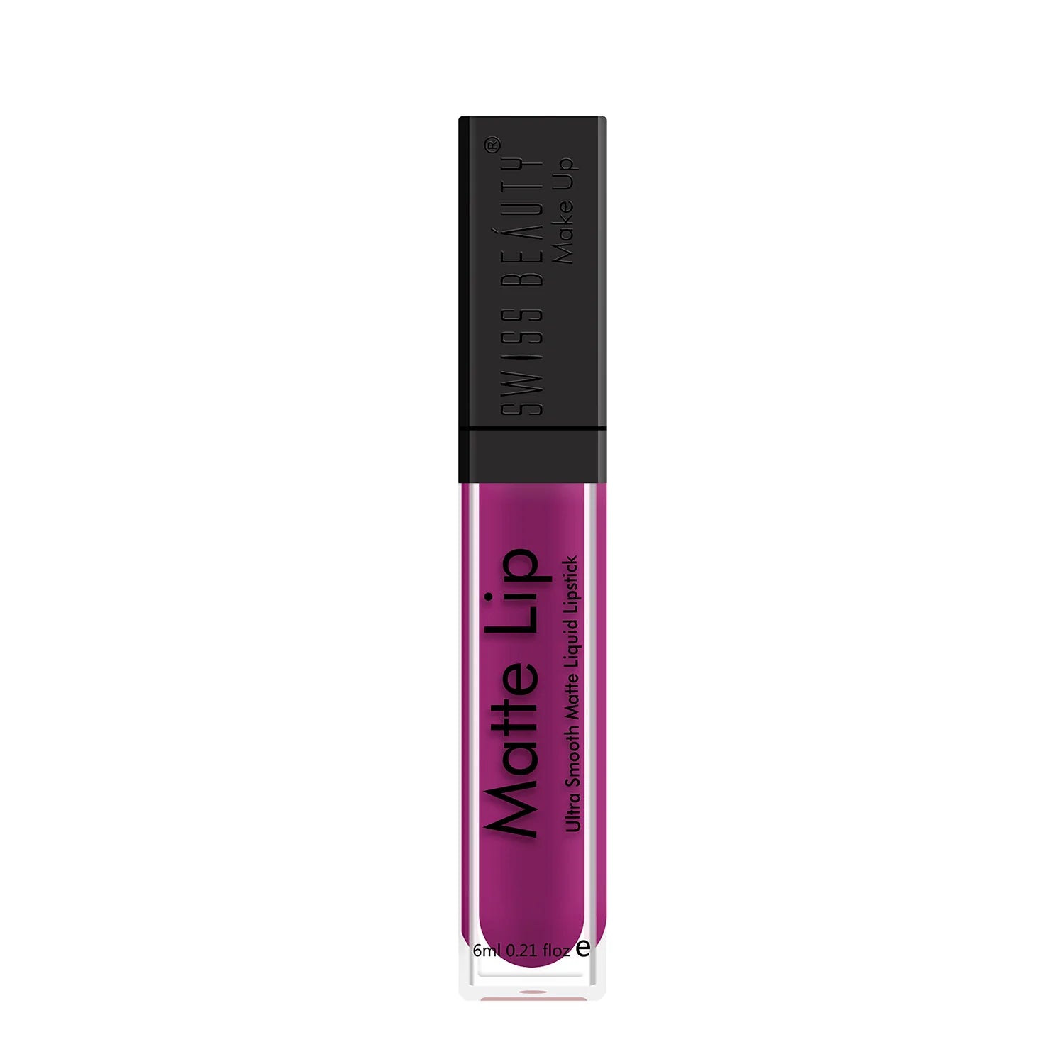 Swiss Beauty - Matte Lip Liquid Lipstick Shade No. 29 Wine-Shine