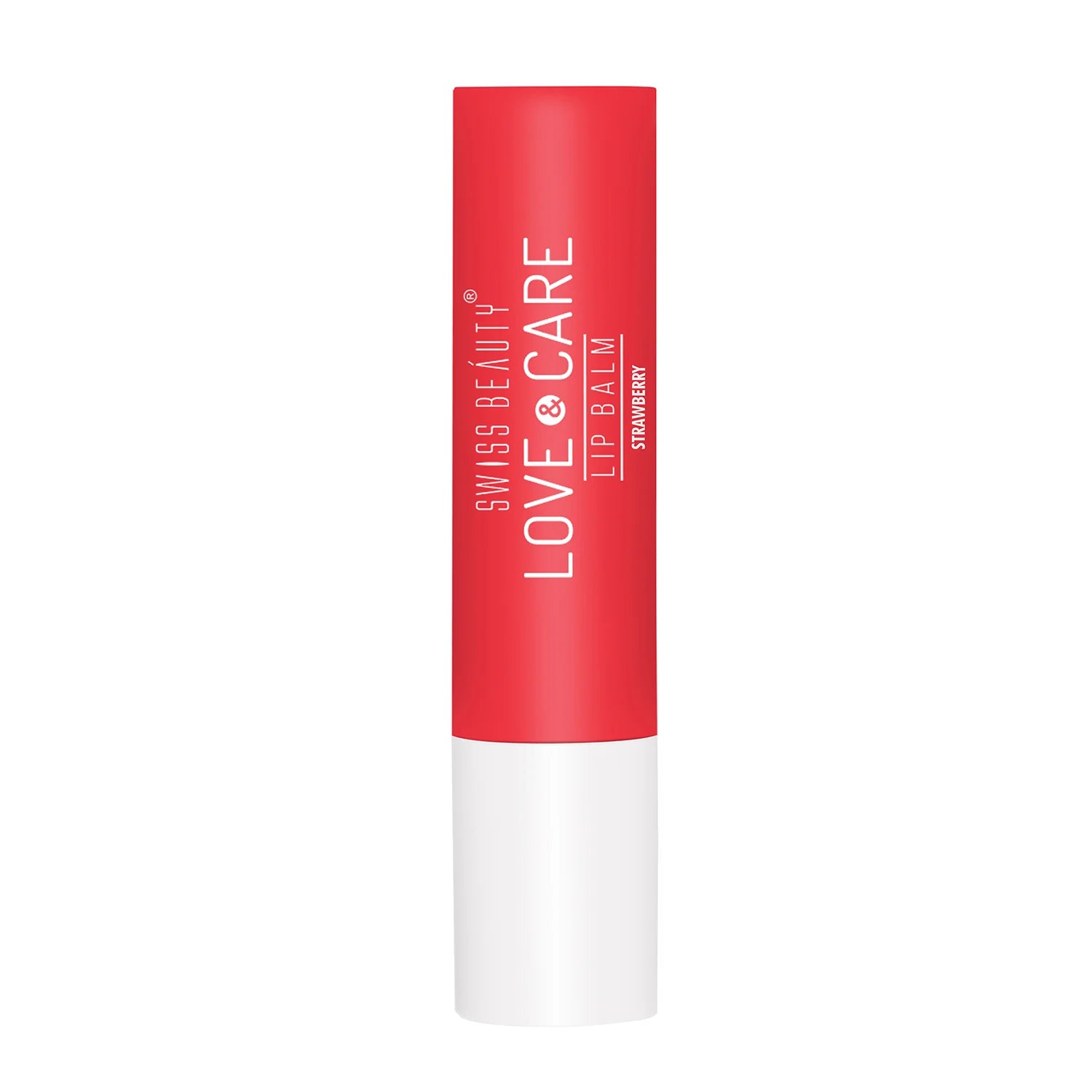Swiss Beauty Love & Care lip Balm Shade No. 04 Strawberry