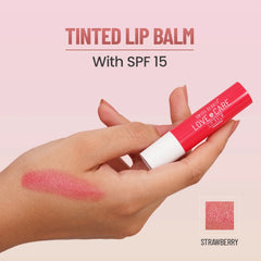 Swiss Beauty Love & Care lip Balm Shade No. 04 Strawberry
