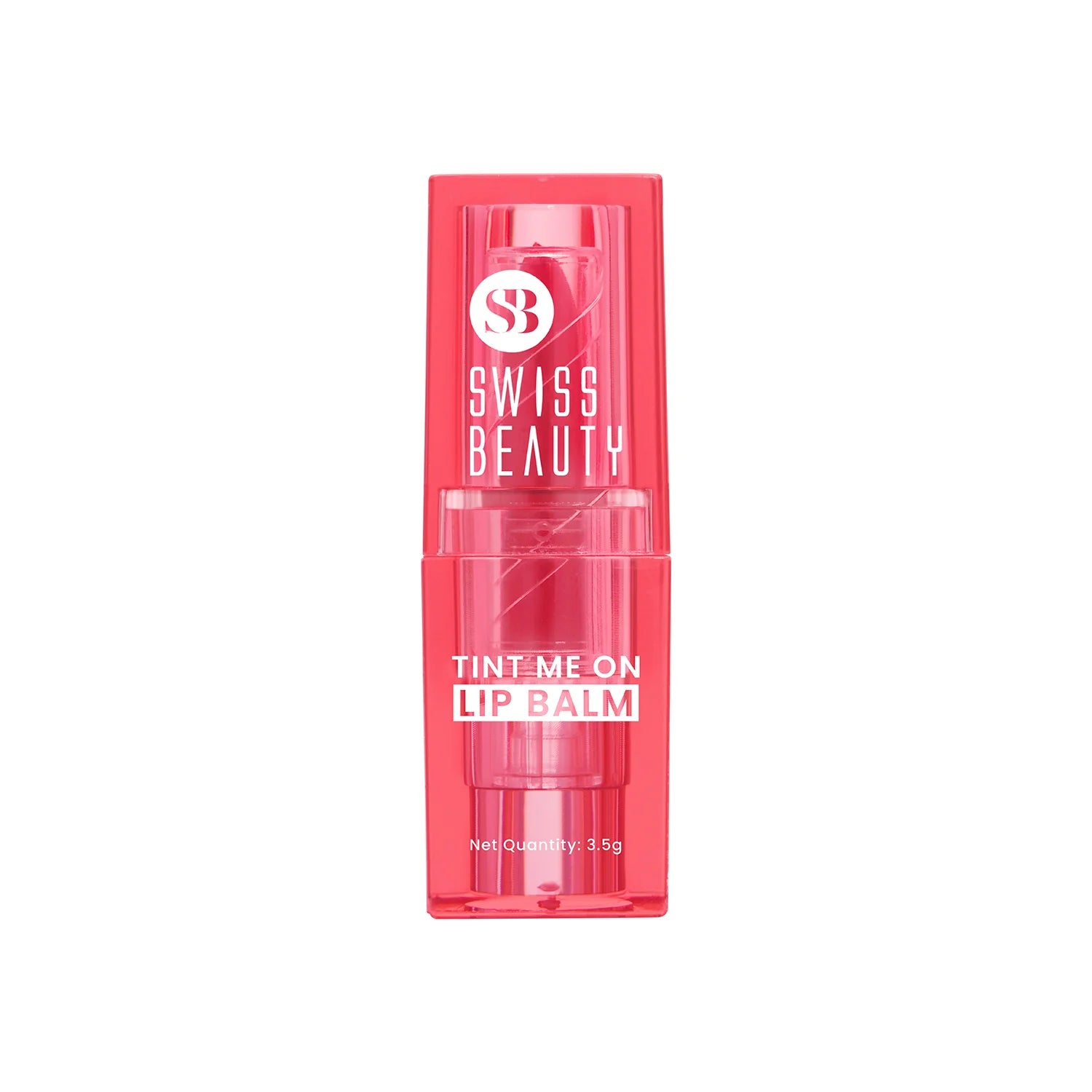 Swiss Beauty Tint Me On Lip Balm Shade No. 03 Cupcake Pink