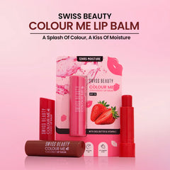 Swiss Beauty - Colour Me Lip Balm Apple Burst Shade No. 3