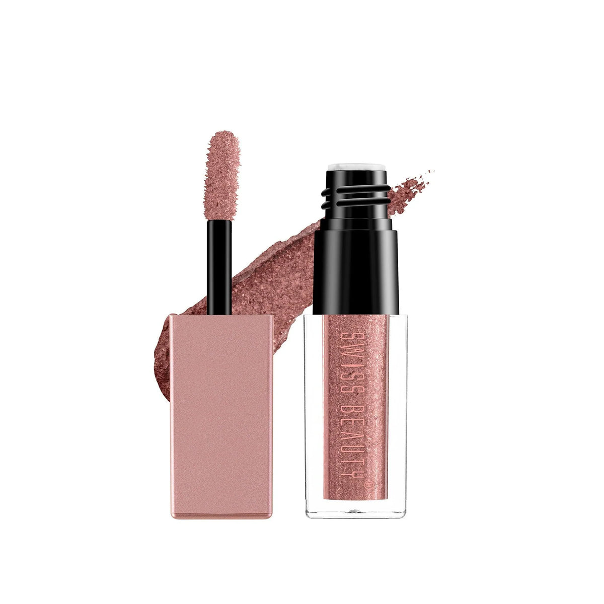 Swiss Beauty Metallic Eyeshadow Shade No. 05 Rose-Gold