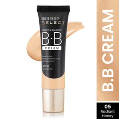 Swiss Beauty Select Bright & Balance BB Cream Shade No. 05 Radiant Honey