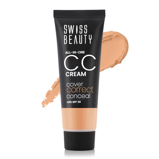Swiss Beauty - All-In-One CC Cream Sand Beige Shade No. 5