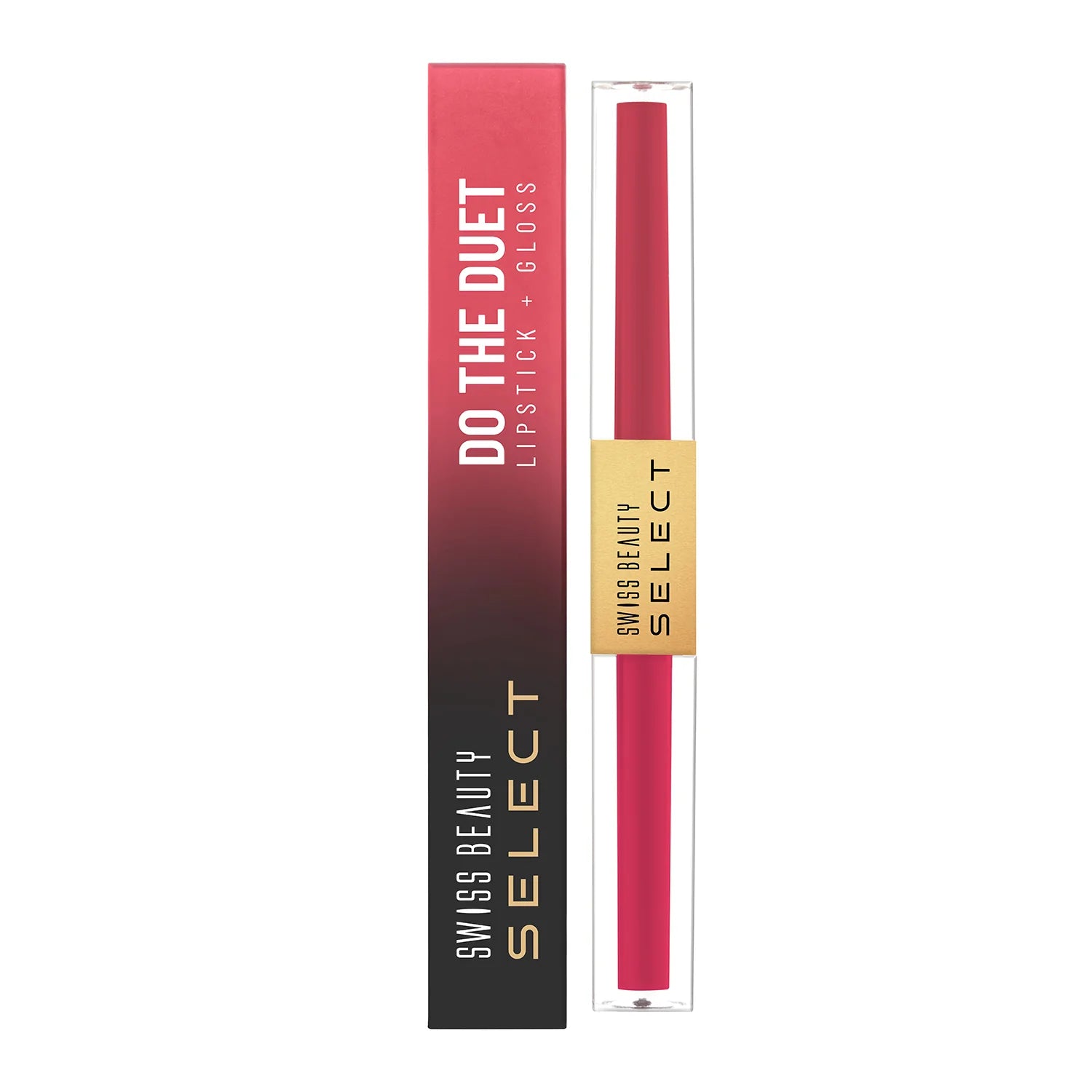 Swiss Beauty Select Do The Duet Lipstick Shade Imperial Red