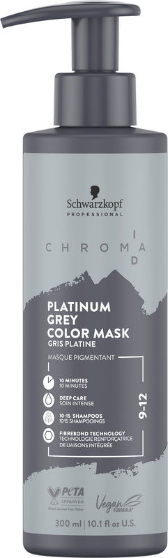 Schwarzkopf Professional Chroma ID Bonding Color Mask 9-12 Platinum Grey 300ml
