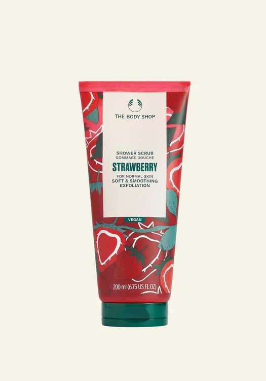 The Body Shop - Strawberry Shower Scrub 200ml