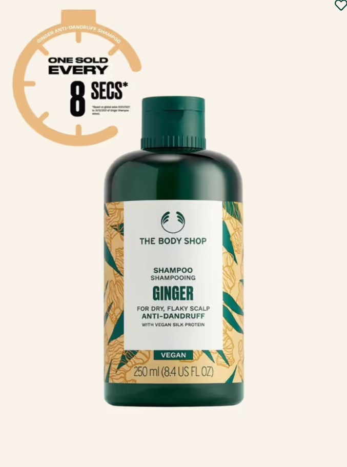 The Body Shop - Ginger Anti-dandruff Shampoo 250ml