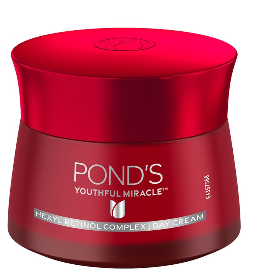 Pond's Youthful Age Miracle SPF 15 PA++ Hexyl Retinol Complex, Renew & Repair Day Cream 50g