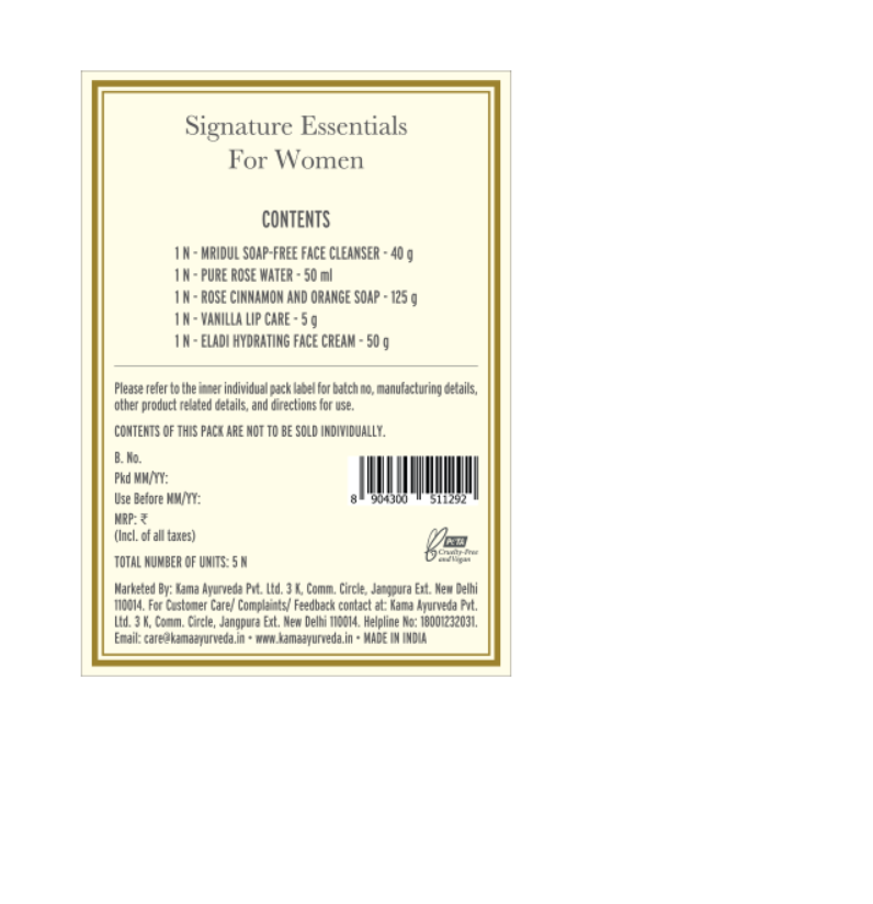 Kama Ayurveda - Signature Essentials For Women Gift Pack