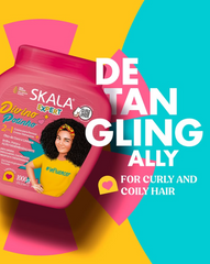 Skala Brasil Divino Potinho Kids 2-in-1 Hair Treatment Conditioning Cream for Wavy, Curly, Coily and Kinky Hair 1000g