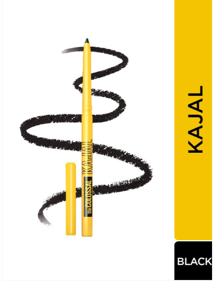 Maybelline - New York The Colossal Kajal, Smudgeproof & Waterproof Lasts Up To 24H - Deep Black 0.35g