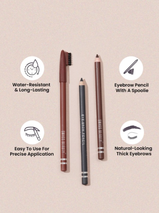 Swiss Beauty Eyebrow pencil Shade No. 03 Grey