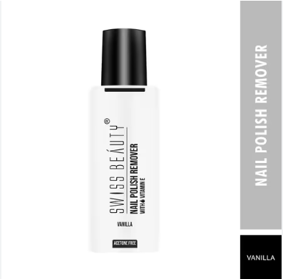 Swiss Beauty Nail Polish Remover Shade No. 03 Vanilla