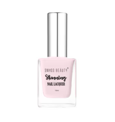 Swiss Beauty Stunning Nail Lacquer Shade No. 01 Nude Pink