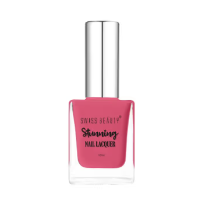 Swiss Beauty Stunning Nail Lacquer Shade No. 12 Great Pink