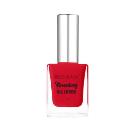 Swiss Beauty Stunning Nail Lacquer Shade No. 17 Exotic Red