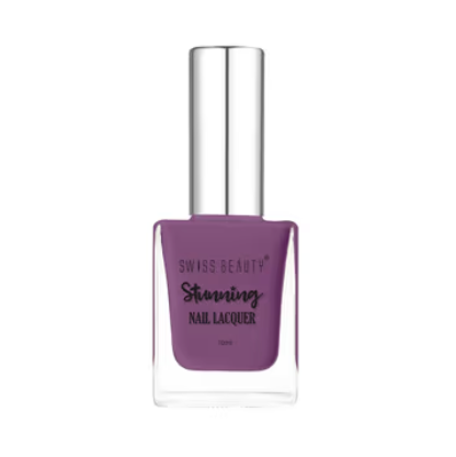Swiss Beauty Stunning Nail Lacquer Shade No. 46 Purple Gift