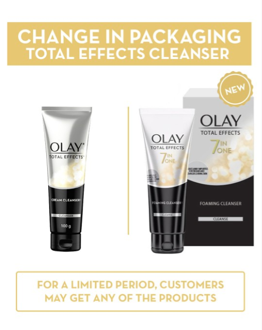 Olay Total Effects 7 In One Foaming Cleanser Cleanse 100g