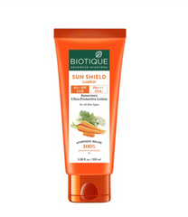 Biotique - Bio Carrot SPF40+ Sunscreen Ultra Soothing Face Lotion 100ml