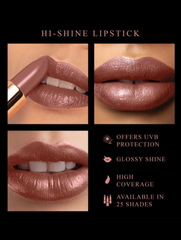 MyGlamm - Hi-Shine Lipstick by Manish Malhotra - French Praline