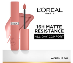 L'Oreal Paris - Infallible Matte Resistance Liquid Lipstick 5ml - Worth It 601