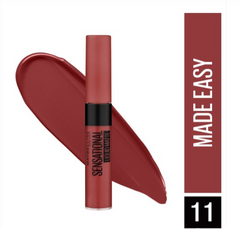 Maybelline - New York Sensational Liquid Matte Lipstick, Weightless Comfort - 11 Made Easy 7ml
