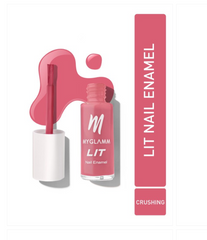 MyGlamm - LIT Long Lasting Nail Enamel 7ml - Crushin