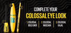 Maybelline - New York The Colossal Combo - Mascara + Bold Liner + Kajal 3 pcs