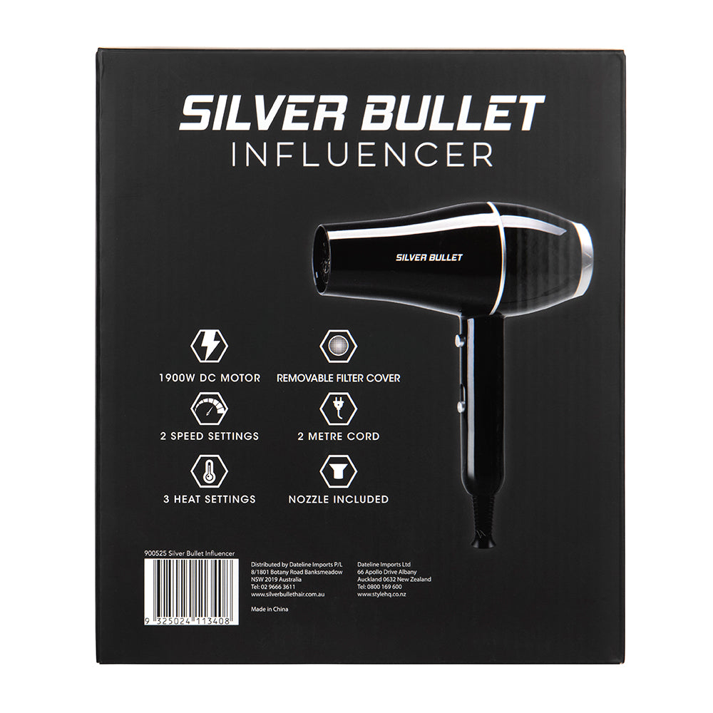 Silver Bullet Influencer Hair Dryer - Kess Hair and Beauty