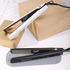 Silver Bullet Powerline Hair Straightener- White - Kess Hair and Beauty