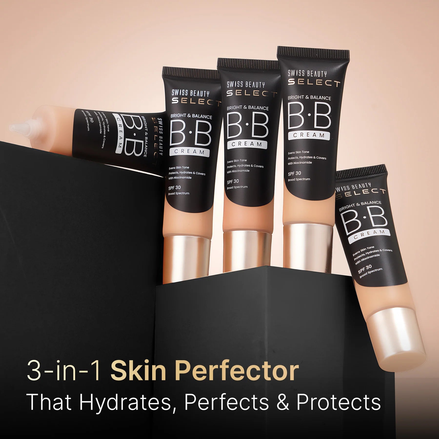 Swiss Beauty Select Bright & Balance BB Cream Shade No. 05 Radiant Honey
