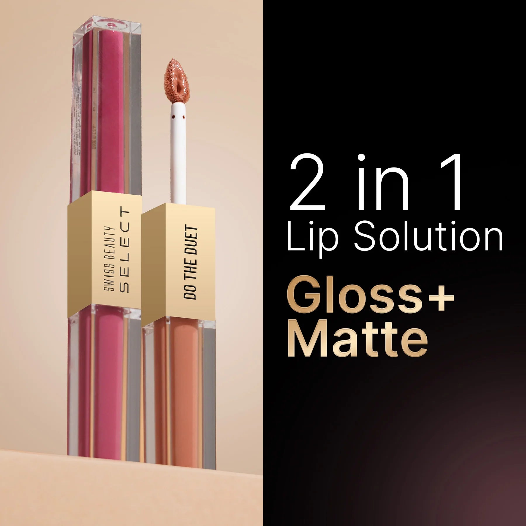 Swiss Beauty Select Do The Duet Lipstick Shade Dusty Pink