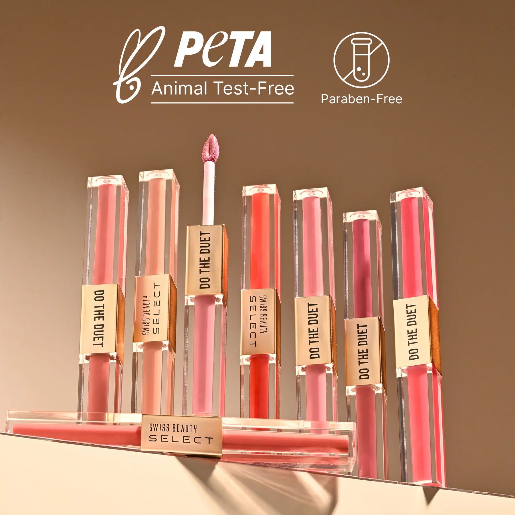Swiss Beauty Select Do The Duet Lipstick Shade Dusty Pink
