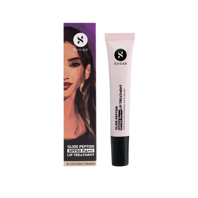 Sugar - Glide Peptide SPF50 PA+++ Lip Treatment 01 Coconut Crunch 100g