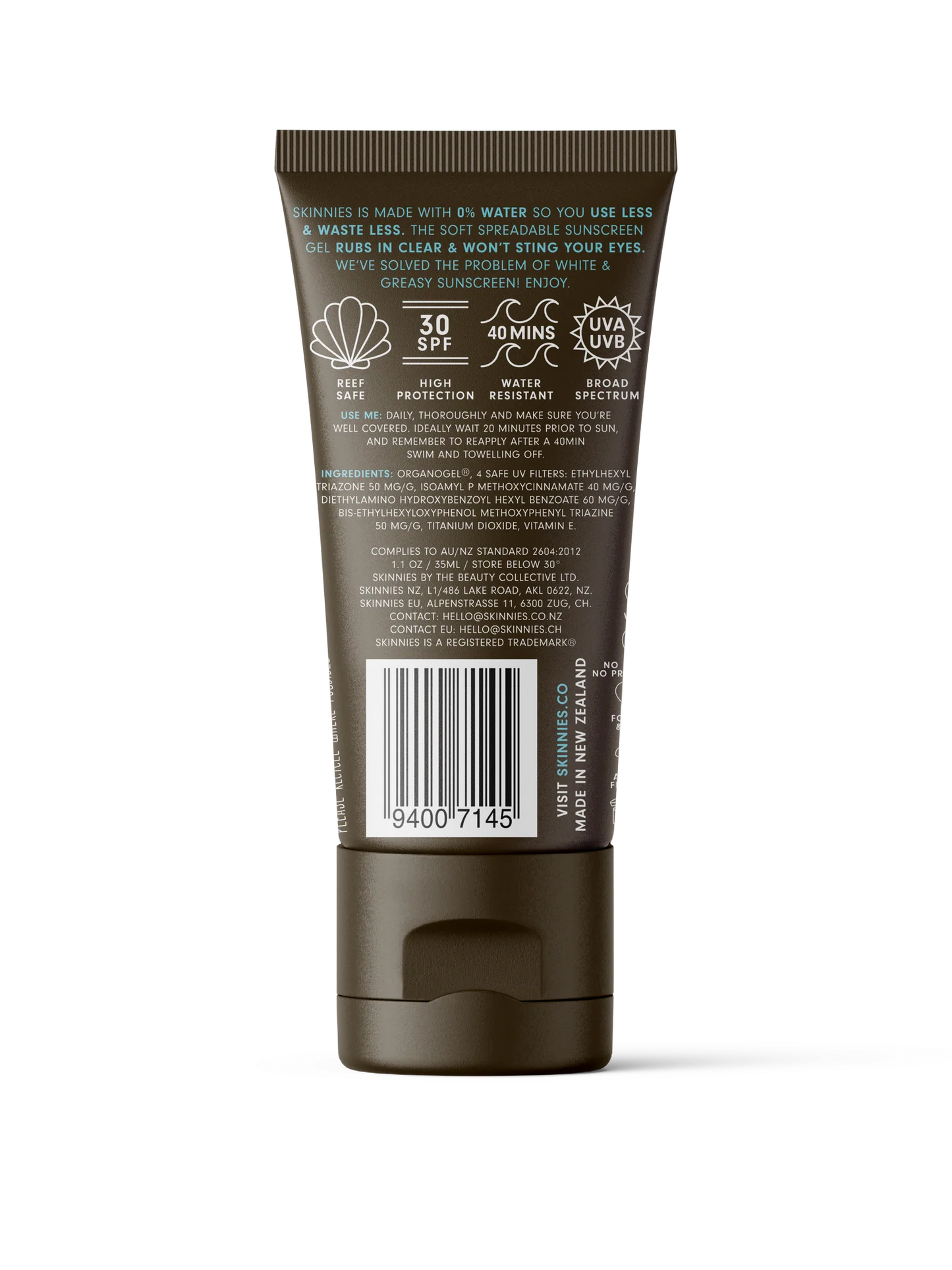 Skinnies Sungel SPF30 35ml