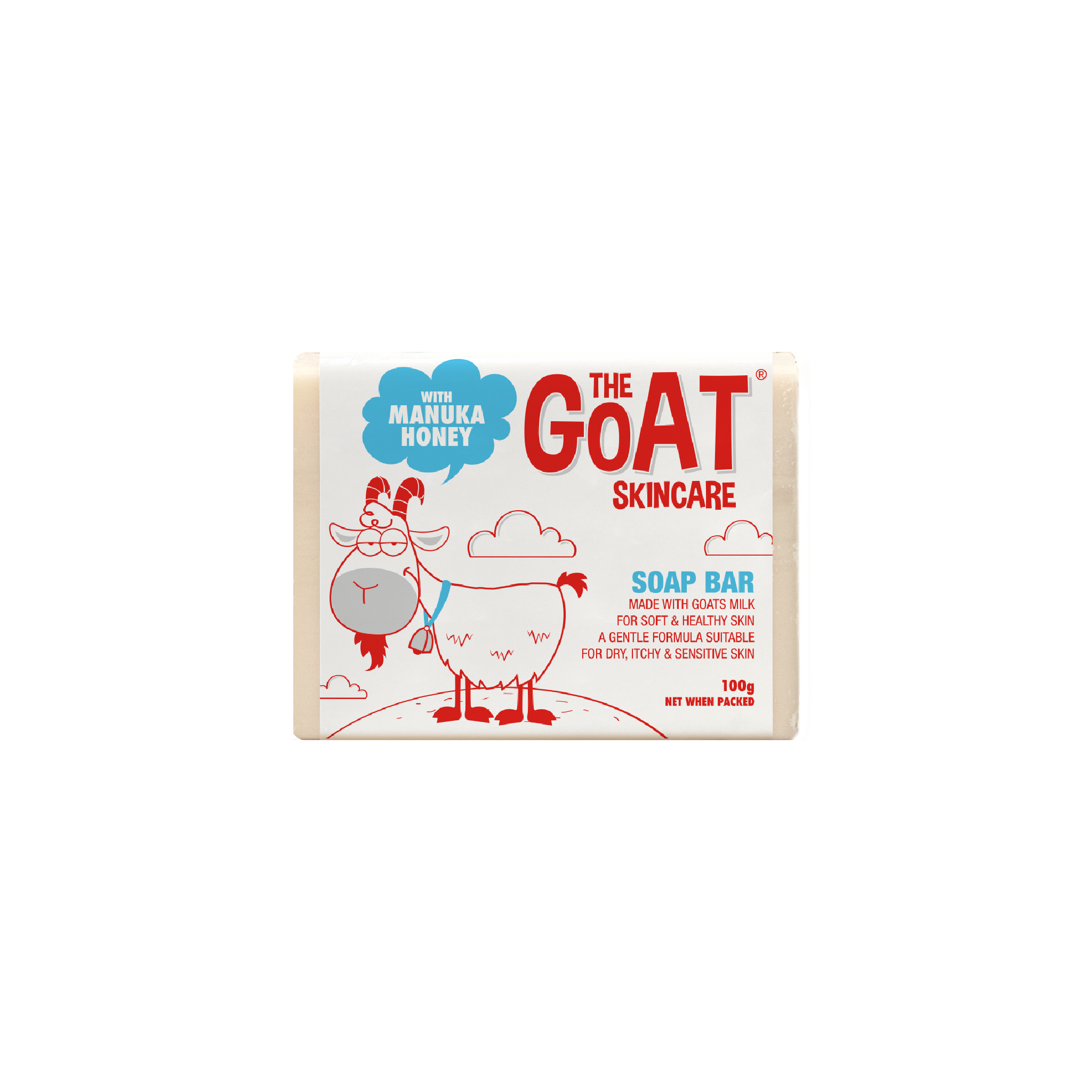 The Goat Skincare Soap with Manuka Honey 100g - Kess Hair and Beauty