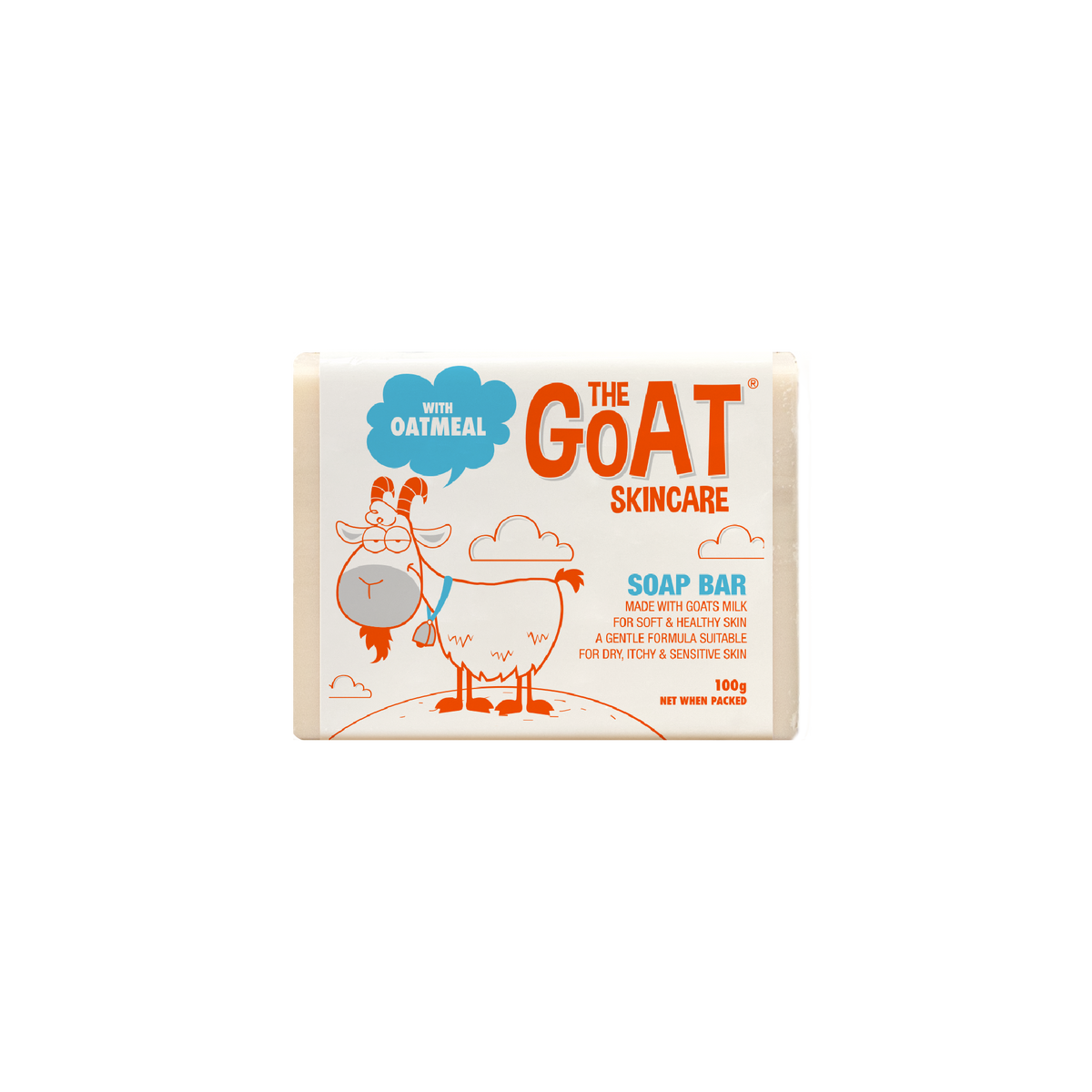 The Goat Skincare Soap Oatmeal 100g - Kess Hair and Beauty