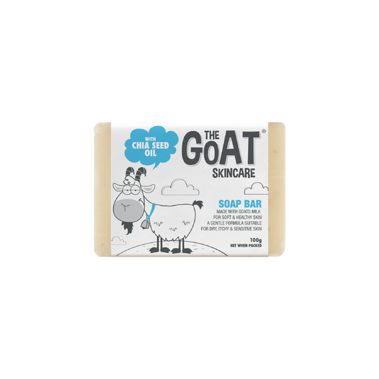 The Goat Skincare Soap Bar with Chia Seed Oil 100g - Kess Hair and Beauty