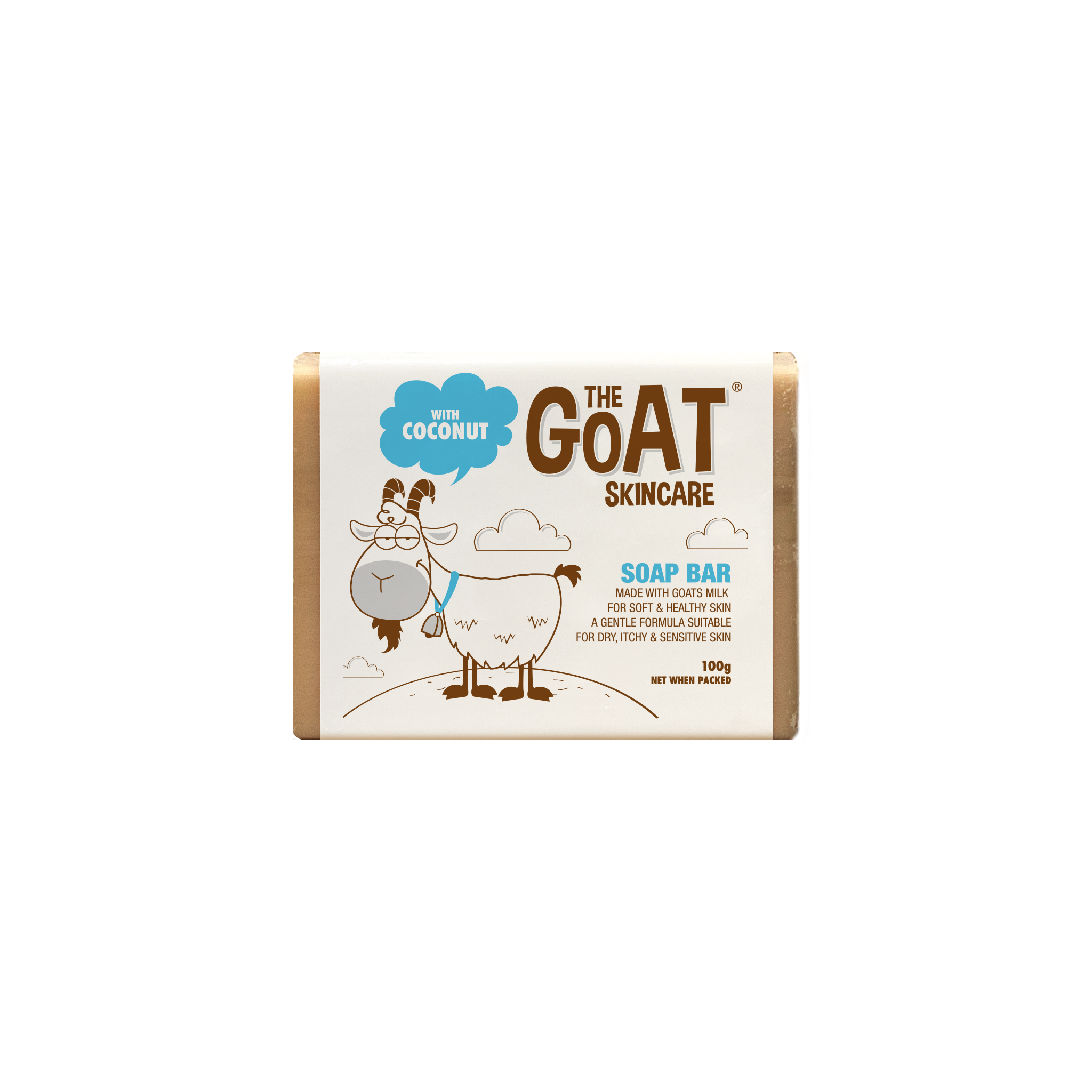 The Goat Skincare Soap Bar with Coconut 100g - Kess Hair and Beauty