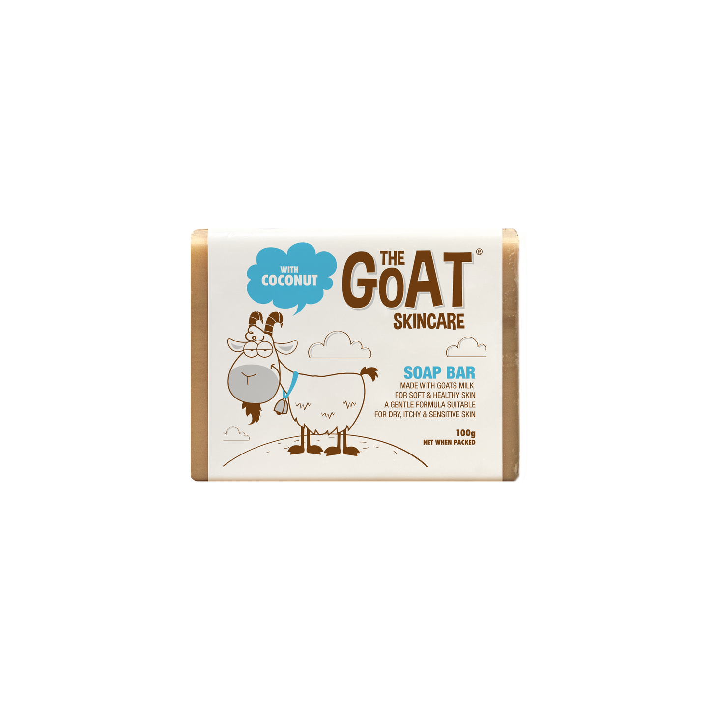 The Goat Skincare Soap Bar with Coconut 100g - Kess Hair and Beauty