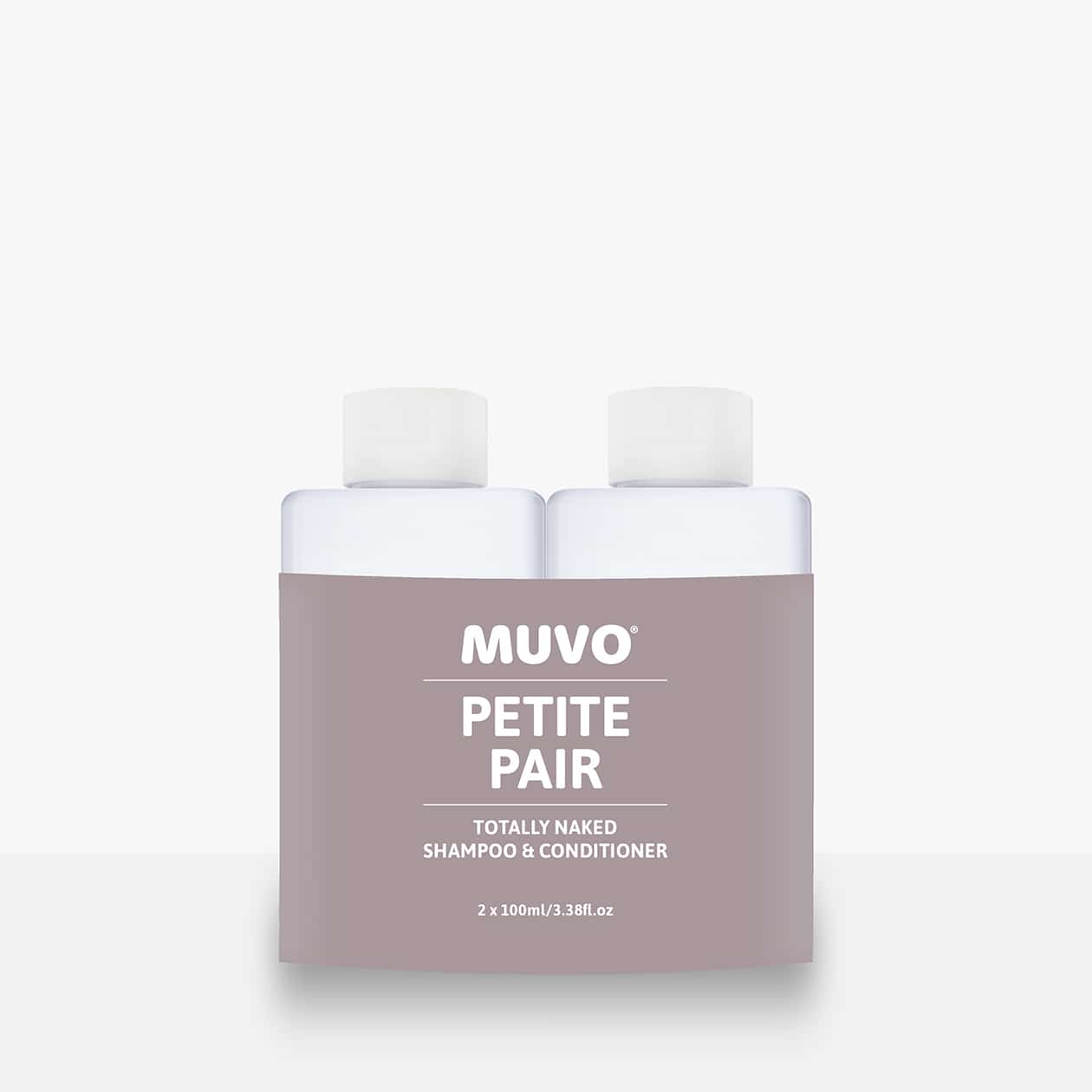 Muvo Totally Naked Petite  Pair of 100ml each