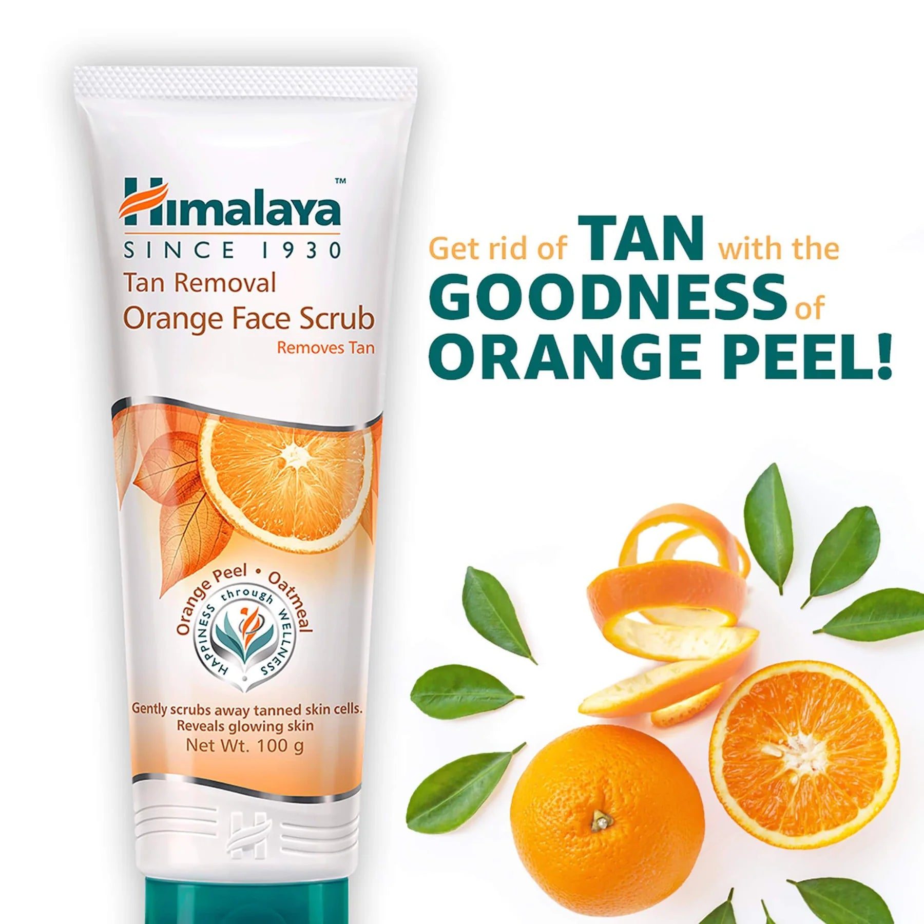 Himalaya - Tan Removal Orange Face Scrub 100g