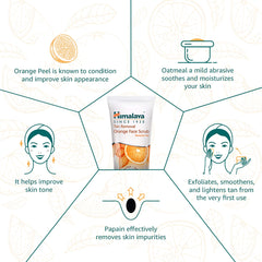 Himalaya - Tan Removal Orange Face Scrub 100g
