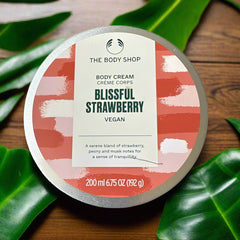 The Body Shop - Blissful Strawberry Body Cream 200ML